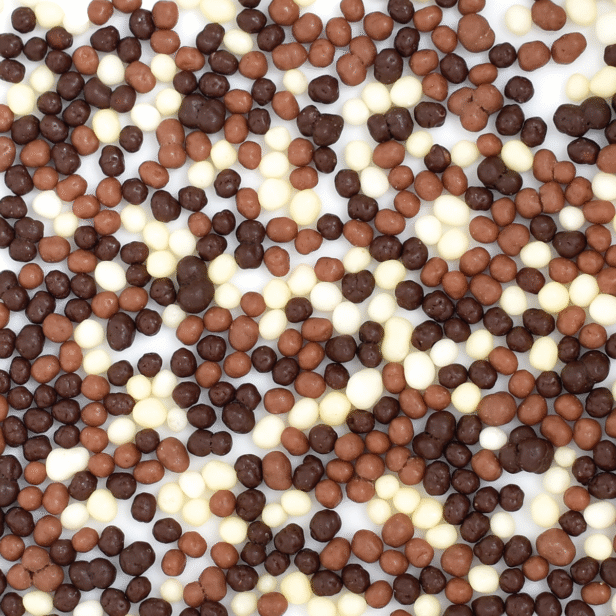 Mini mix, kolorowe kuleczki czekoladowe do dekoracji lodów